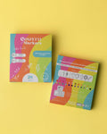 Confetti Markers 24-color double-tip acrylic paint pen set in rainbow packaging
